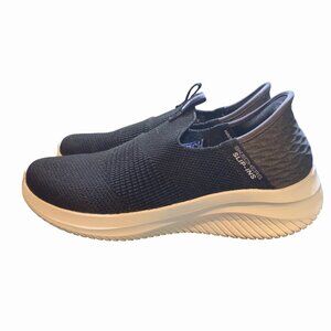 Skechers Slip-Ins Stretch Fit Black Mesh Women's Shoes Size 8.5